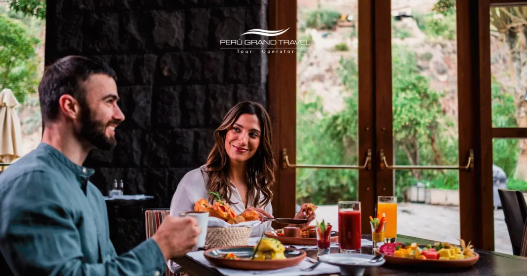 Almoço de casal no vale sagrado