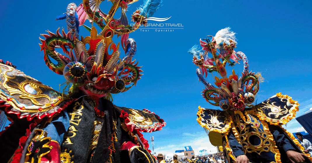 Candelaria, carnaval em Puno, dançarinos, Diablada, dança Diablada, festividades em Puno, festividades no Peru, festivais mais importantes