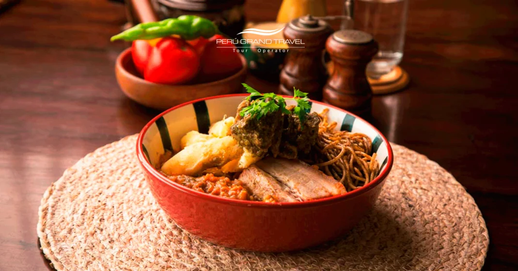 Carapulcra, prato tradicional de Ica, Peru.
