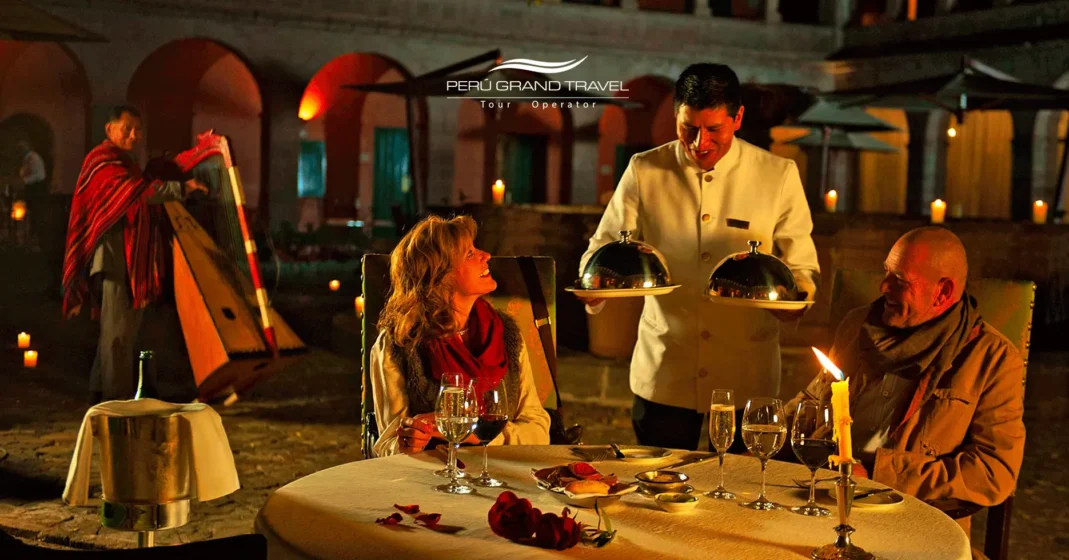 Comemorando o Dia das Mães com um jantar de luxo no Peru.