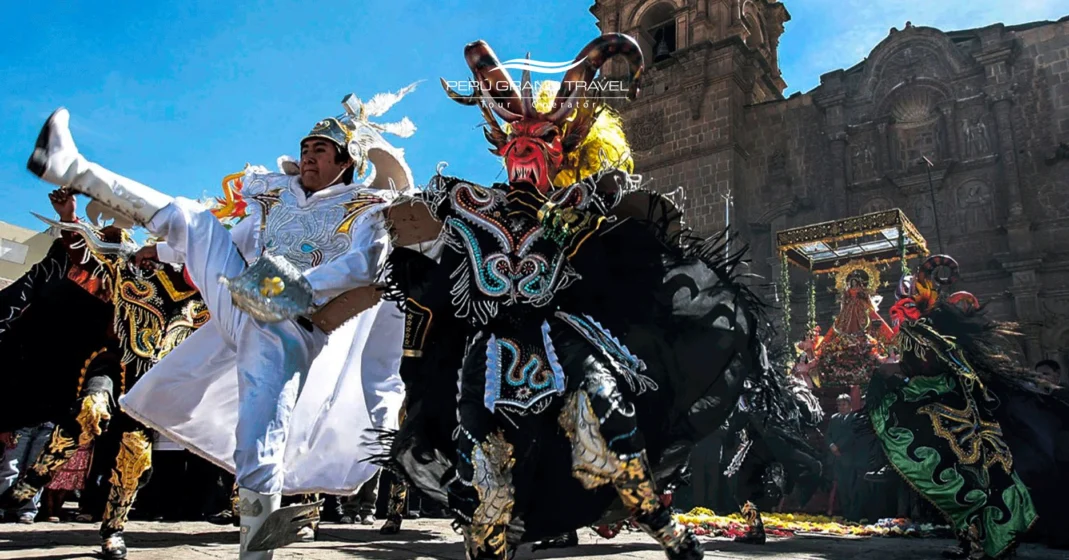 Diablada, dança típica de Puno, dança da Virgem da Candelária, Puno, festividades em Puno