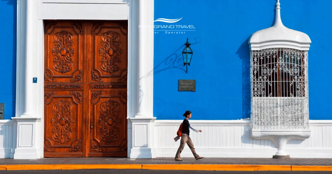 Edifícios coloniais, Trujillo colonial, cidade de Trujillo, Trujillo, Peru