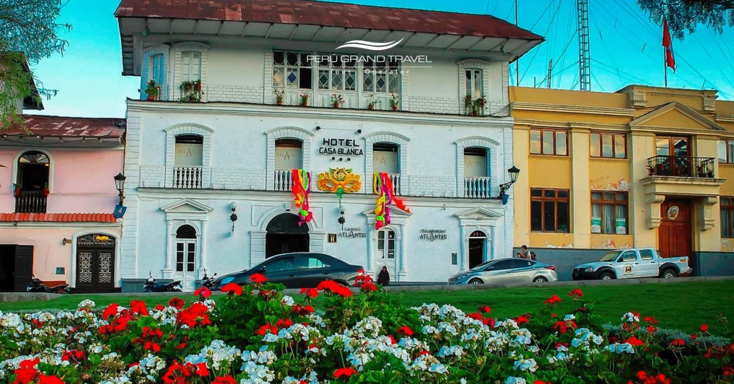 Hotel Casa Blanca, hotéis em Cajamarca, varandas em Cajamarca, casas coloniais em Cajamarca, hotéis para carnavais em Cajamarca