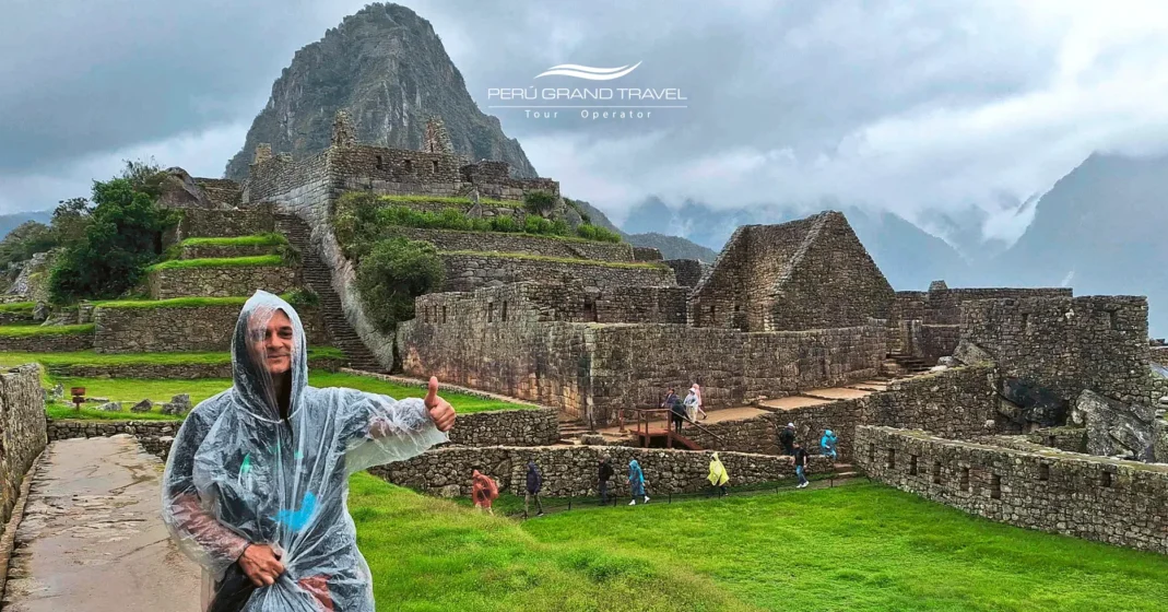 Machu Picchu na estação chuvosa