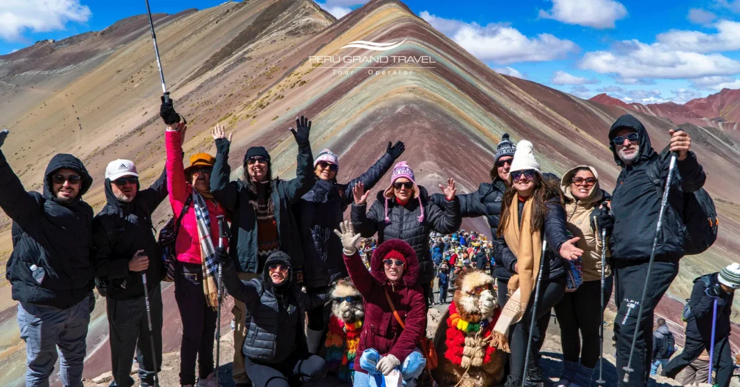 Pacote-de-viagem para-a-Montanha Arco-Íris