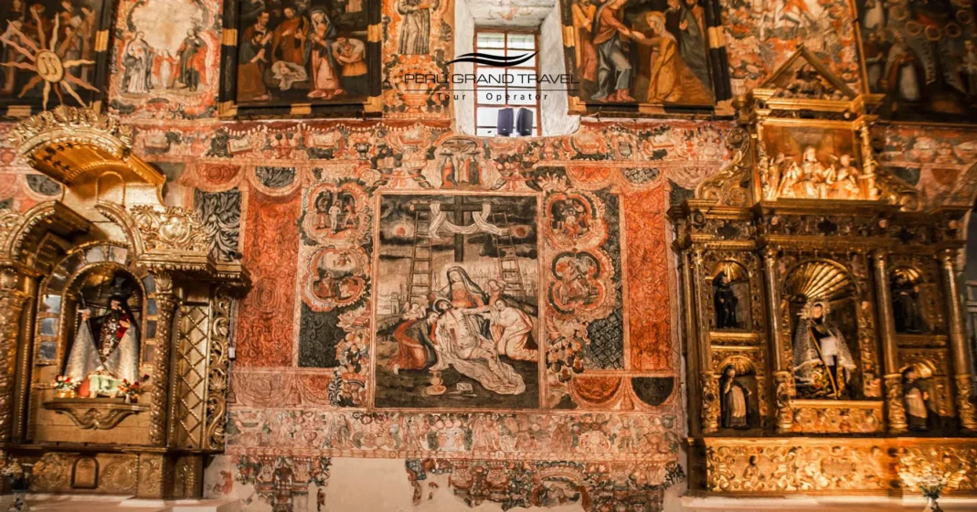 Passeio barroco, templo de San Juan Bautista de Huaro