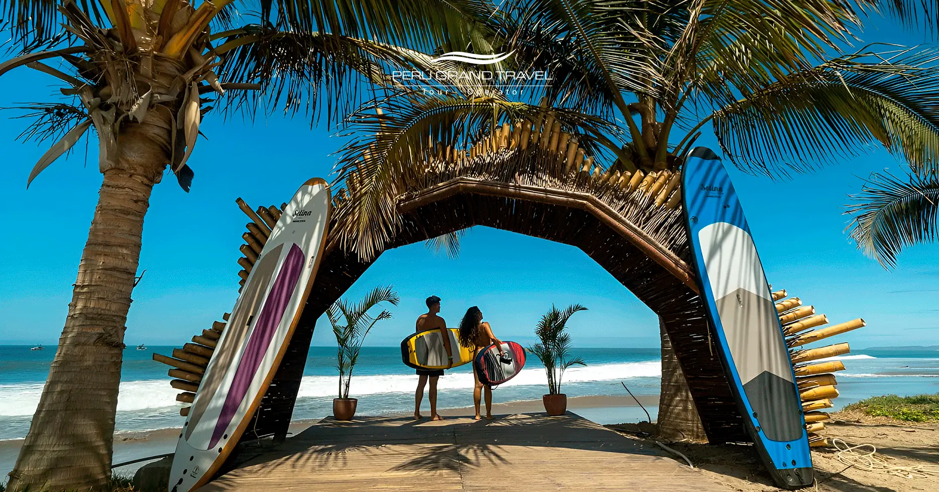 Praias no Peru para surfar