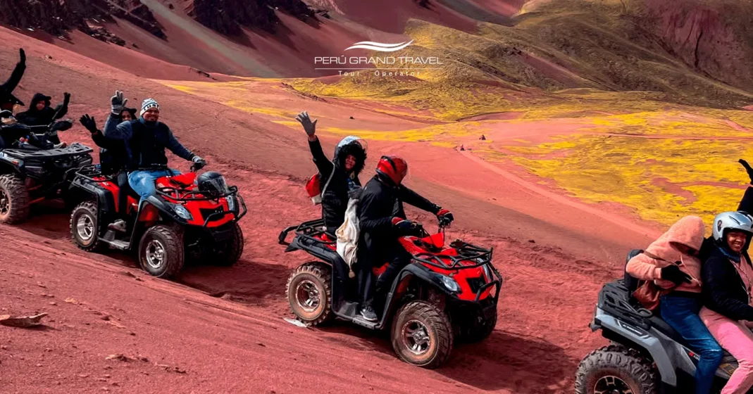 Quadriciclo na montanha Vinicunca
