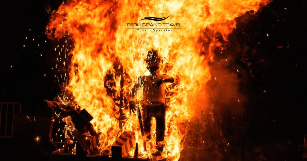 Queima de Judas, uma tradição da Semana Santa em Arequipa