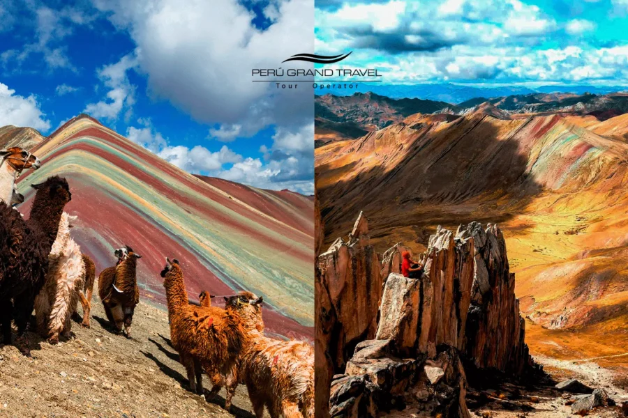 Rainbow Mountain (Vinicunca) vs. Palccoyo