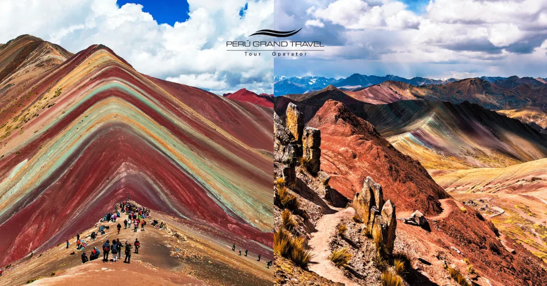 Rainbow Mountain Vinicunca vs Palccoyo (comparacao)
