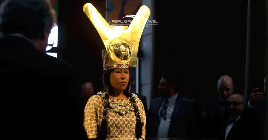 Senhora de Cao, deusa da cultura andina, cultura pré-inca, complexo arqueológico