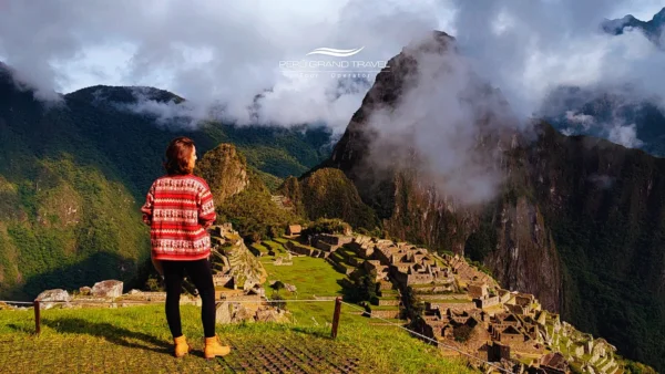 Viajei para o Peru em abril.