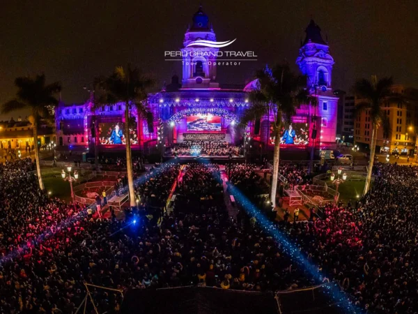 aniversário de Lima, festivais no Peru, festividades no Peru, celebração em Lima, cidade do Peru, cidade dos reis, Plaza de Armas de Lima, com celebração