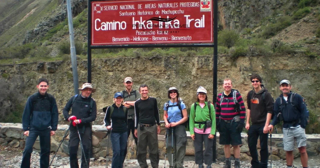 caminho clássico da Trilha Inca