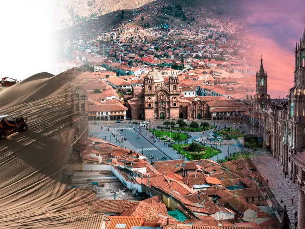 Cidades turísticas do Peru, Ica, Arequipa e Cusco