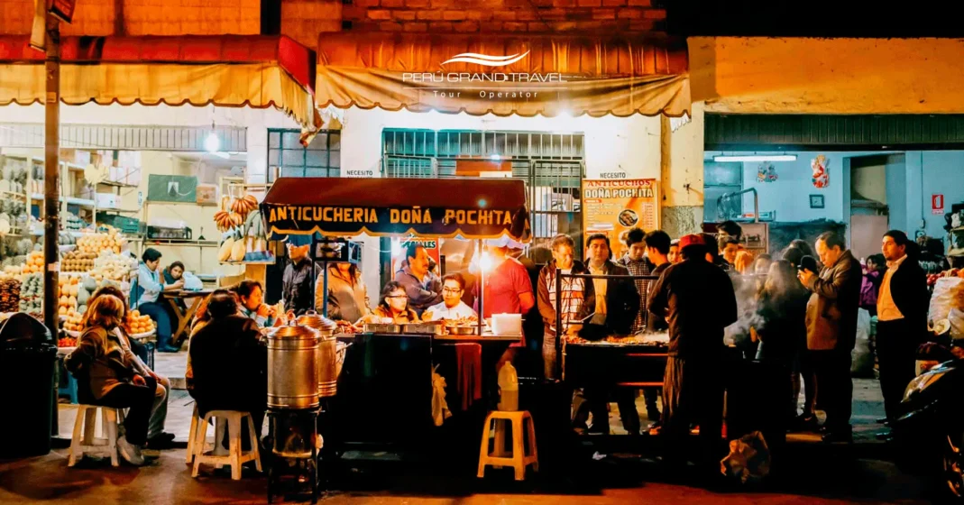 comida de rua em Lima