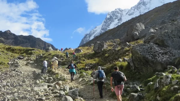 estrada para Salkantay-4 dias