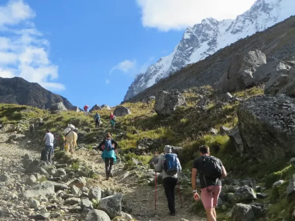 estrada para Salkantay-4 dias