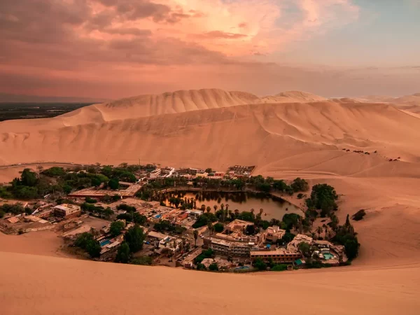 Huacachina oásis peruano
