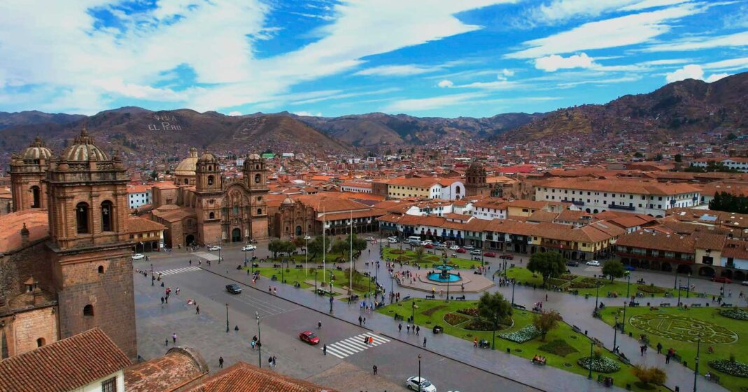 Mal de altitude em Cusco, cidade da Plaza de Armas