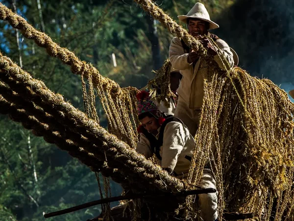 Qeswachaka, a última ponte inca