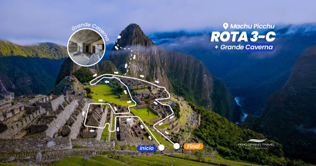 Rota 3C do Circuito 3 Machu Picchu - Grande Caverna