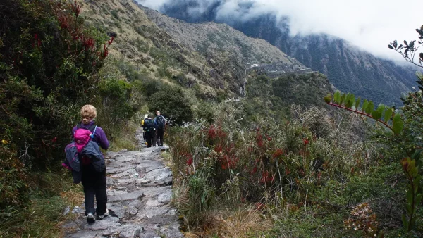 Trilha Inca para Machu Picchu