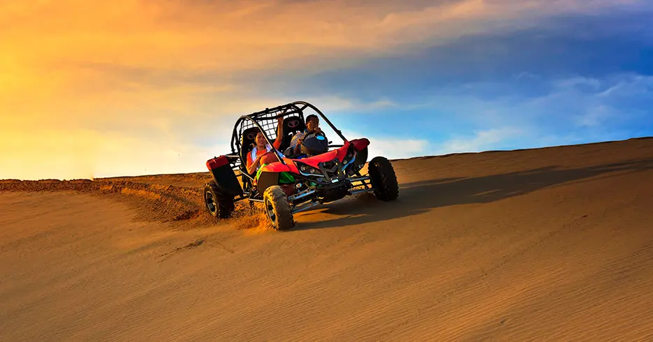 O que fazer em a cidade de ica no peru - Passeio de buggy em Huacachina