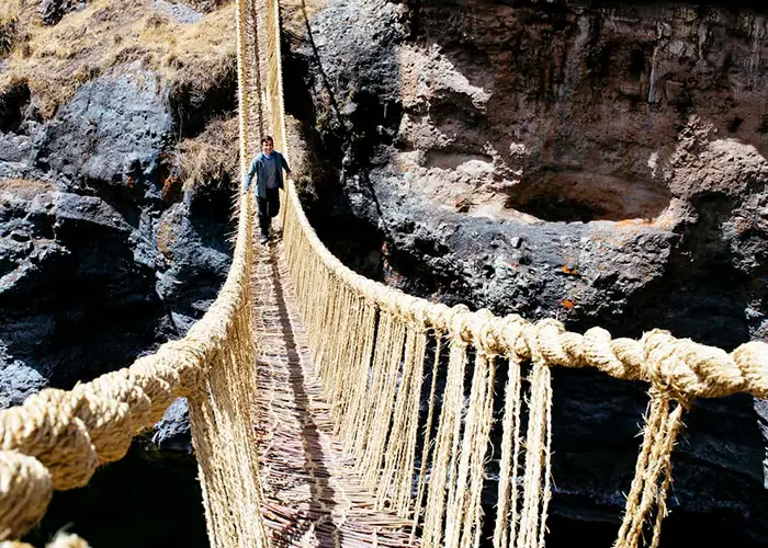 Ponte Inca Q´eswachaka